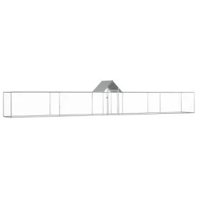 Hühnerstall aus verzinktem Stahl 9x1x1,5 m von vidaXL, Käfige und Lebensräume für Kleintiere - Ref: Foro24-144561, Preis: 296...