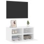 Weißer TV-Wandschrank aus Holzwerkstoff, 60 x 30 x 30 cm von , TV-Möbel - Ref: Foro24-836854, Preis: 44,67 €, Rabatt: %