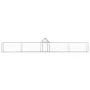 Galvanized steel chicken coop 9x1x1.5 m by vidaXL, Cages and habitats for small animals - Ref: Foro24-144561, Price: 296,76 €...