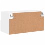 Weißer TV-Wandschrank aus Holzwerkstoff, 60 x 30 x 30 cm von , TV-Möbel - Ref: Foro24-836854, Preis: 44,67 €, Rabatt: %
