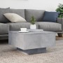 Concrete gray engineered wood coffee table 55x55x31 cm by , Coffee table - Ref: Foro24-836570, Price: 51,04 €, Discount: %