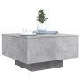 Concrete gray engineered wood coffee table 55x55x31 cm by , Coffee table - Ref: Foro24-836570, Price: 51,04 €, Discount: %
