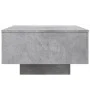 Concrete gray engineered wood coffee table 55x55x31 cm by , Coffee table - Ref: Foro24-836570, Price: 47,86 €, Discount: %