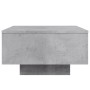 Concrete gray engineered wood coffee table 55x55x31 cm by , Coffee table - Ref: Foro24-836570, Price: 51,04 €, Discount: %