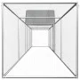 Galvanized steel chicken coop 9x1x1.5 m by vidaXL, Cages and habitats for small animals - Ref: Foro24-144561, Price: 296,76 €...