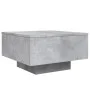 Concrete gray engineered wood coffee table 55x55x31 cm by , Coffee table - Ref: Foro24-836570, Price: 47,86 €, Discount: %