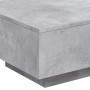 Concrete gray engineered wood coffee table 55x55x31 cm by , Coffee table - Ref: Foro24-836570, Price: 51,04 €, Discount: %