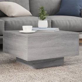 Sonoma gray engineered wood coffee table 55x55x31 cm by , Coffee table - Ref: Foro24-836572, Price: 41,21 €, Discount: %