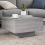 Mesa de centro madera de ingeniería gris Sonoma 55x55x31 cm de , Mesas de centro - Ref: Foro24-836572, Precio: 41,73 €, Descu...