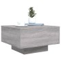 Mesa de centro madera de ingeniería gris Sonoma 55x55x31 cm de , Mesas de centro - Ref: Foro24-836572, Precio: 41,73 €, Descu...