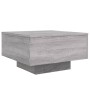 Mesa de centro madera de ingeniería gris Sonoma 55x55x31 cm de , Mesas de centro - Ref: Foro24-836572, Precio: 41,73 €, Descu...