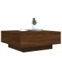 Mesa de centro madera de ingeniería roble marrón 80x80x31 cm de , Mesas de centro - Ref: Foro24-836587, Precio: 74,38 €, Desc...