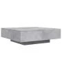 Concrete gray engineered wood coffee table 100x100x31 cm by , Coffee table - Ref: Foro24-836598, Price: 108,32 €, Discount: %