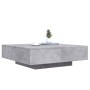 Concrete gray engineered wood coffee table 100x100x31 cm by , Coffee table - Ref: Foro24-836598, Price: 106,54 €, Discount: %