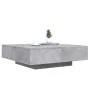 Concrete gray engineered wood coffee table 100x100x31 cm by , Coffee table - Ref: Foro24-836598, Price: 108,32 €, Discount: %