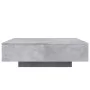Concrete gray engineered wood coffee table 100x100x31 cm by , Coffee table - Ref: Foro24-836598, Price: 108,32 €, Discount: %