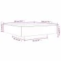 Concrete gray engineered wood coffee table 100x100x31 cm by , Coffee table - Ref: Foro24-836598, Price: 108,32 €, Discount: %
