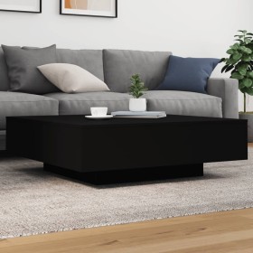 Coffee table with LED lights black 100x100x31 cm by , Coffee table - Ref: Foro24-836603, Price: 100,03 €, Discount: %