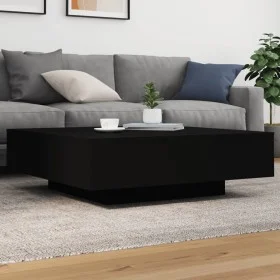 Coffee table with LED lights black 100x100x31 cm by , Coffee table - Ref: Foro24-836603, Price: 98,51 €, Discount: %