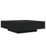 Mesa de centro con luces LED negro 100x100x31 cm de , Mesas de centro - Ref: Foro24-836603, Precio: 97,72 €, Descuento: %