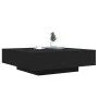 Coffee table with LED lights black 100x100x31 cm by , Coffee table - Ref: Foro24-836603, Price: 98,51 €, Discount: %