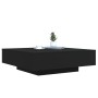 Mesa de centro con luces LED negro 100x100x31 cm de , Mesas de centro - Ref: Foro24-836603, Precio: 90,04 €, Descuento: %