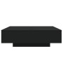 Mesa de centro con luces LED negro 100x100x31 cm de , Mesas de centro - Ref: Foro24-836603, Precio: 90,04 €, Descuento: %