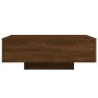 Coffee table with LED lights brown oak 85x55x31 cm by , Coffee table - Ref: Foro24-836615, Price: 64,15 €, Discount: %