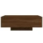 Coffee table with LED lights brown oak 85x55x31 cm by , Coffee table - Ref: Foro24-836615, Price: 62,05 €, Discount: %