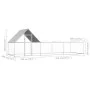 Galvanized steel chicken coop 6x2x2 m by vidaXL, Cages and habitats for small animals - Ref: Foro24-144557, Price: 208,13 €, ...
