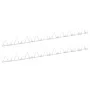 Wall spikes 2 units steel 1 m by vidaXL, Spikes for anchoring in the ground - Ref: Foro24-144565, Price: 23,23 €, Discount: %