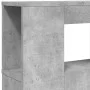 Concrete gray engineered wood LED headboard 200x18.5x103.5 cm by , Headboards and footboards - Ref: Foro24-837368, Price: 94,...