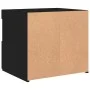 Nightstand with LED lights black 50x40x45 cm by , Nightstands - Ref: Foro24-836765, Price: 64,67 €, Discount: %