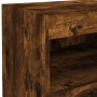 Nachttisch mit LED-Leuchten, geräucherte Eiche, 50 x 40 x 45 cm von , Nachttische - Ref: Foro24-836771, Preis: 51,41 €, Rabat...