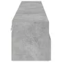 TV-Wandmöbel 2 Stück Holz grau Beton 100x30x30 cm von , TV-Möbel - Ref: Foro24-836889, Preis: 91,10 €, Rabatt: %