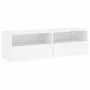 Weißer TV-Wandschrank aus Holzwerkstoff, 100 x 30 x 30 cm von , TV-Möbel - Ref: Foro24-836882, Preis: 55,36 €, Rabatt: %