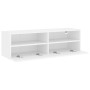 Weißer TV-Wandschrank aus Holzwerkstoff, 100 x 30 x 30 cm von , TV-Möbel - Ref: Foro24-836882, Preis: 55,97 €, Rabatt: %