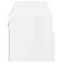 Weißer TV-Wandschrank aus Holzwerkstoff, 100 x 30 x 30 cm von , TV-Möbel - Ref: Foro24-836882, Preis: 55,36 €, Rabatt: %