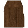 TV-Wandschrank aus braunem Eichenholzwerkstoff, 100 x 30 x 30 cm von , TV-Möbel - Ref: Foro24-836894, Preis: 67,20 €, Rabatt: %