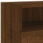 TV-Wandschrank aus braunem Eichenholzwerkstoff, 100 x 30 x 30 cm von , TV-Möbel - Ref: Foro24-836894, Preis: 67,20 €, Rabatt: %