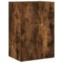 Engineered wood smoked oak wall TV cabinet 40.5x30x60cm by , TV Furniture - Ref: Foro24-836918, Price: 35,77 €, Discount: %