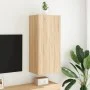Sonoma oak engineered wood wall TV cabinet 40.5x30x90 cm by , TV Furniture - Ref: Foro24-836926, Price: 54,14 €, Discount: %
