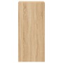 Mueble TV de pared madera ingeniería roble Sonoma 40,5x30x90 cm de , Muebles TV - Ref: Foro24-836926, Precio: 56,62 €