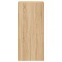 Sonoma oak engineered wood wall TV cabinet 40.5x30x90 cm by , TV Furniture - Ref: Foro24-836926, Price: 54,14 €, Discount: %