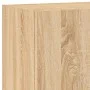 Sonoma oak engineered wood wall TV cabinet 40.5x30x90 cm by , TV Furniture - Ref: Foro24-836926, Price: 54,14 €, Discount: %