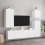 Weißer TV-Wandschrank aus Holzwerkstoff, 40,5 x 30 x 90 cm von , TV-Möbel - Ref: Foro24-836924, Preis: 50,71 €, Rabatt: %