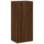 Oak brown engineered wood wall TV cabinet 40.5x30x90 cm by , TV Furniture - Ref: Foro24-836930, Price: 50,03 €, Discount: %