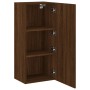 Wand-TV-Schrank aus braunem Eichenholzwerkstoff, 40,5 x 30 x 90 cm von , TV-Möbel - Ref: Foro24-836930, Preis: 50,69 €, Rabat...