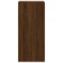 Oak brown engineered wood wall TV cabinet 40.5x30x90 cm by , TV Furniture - Ref: Foro24-836930, Price: 50,03 €, Discount: %