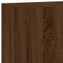 Mueble TV de pared madera ingeniería marrón roble 40,5x30x90 cm de , Muebles TV - Ref: Foro24-836930, Precio: 50,03 €, Descue...